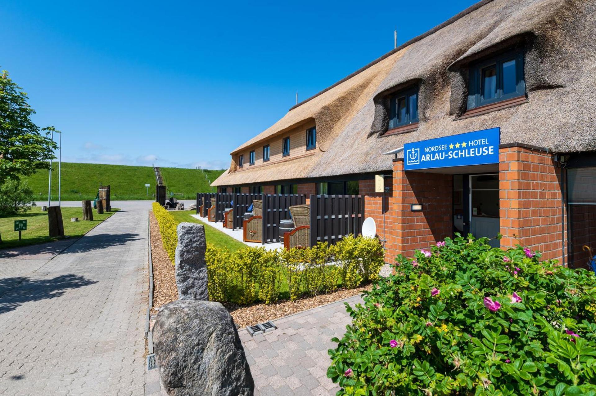 Nordsee-Hotel Arlau-Schleuse Hattstedtermarsch Exteriér fotografie